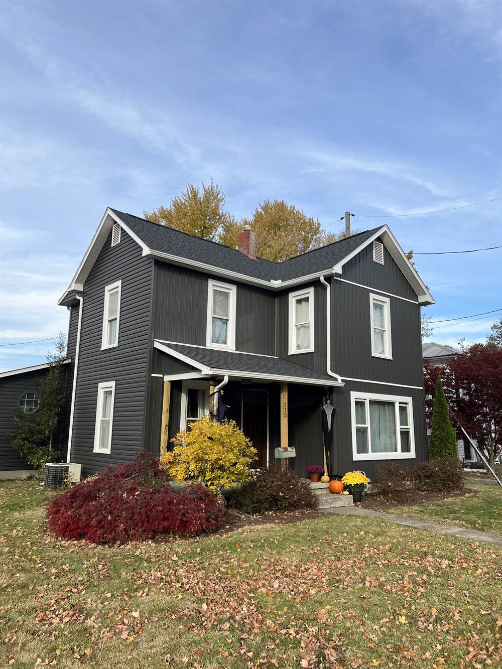 Steep-slope residential roof completed in a mature Columbus neighborhood