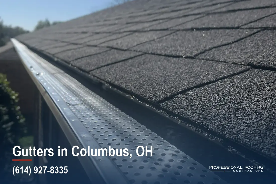 Seamless Gutters in Columbus, OH That Move Water Off Your Roof and Away From the House