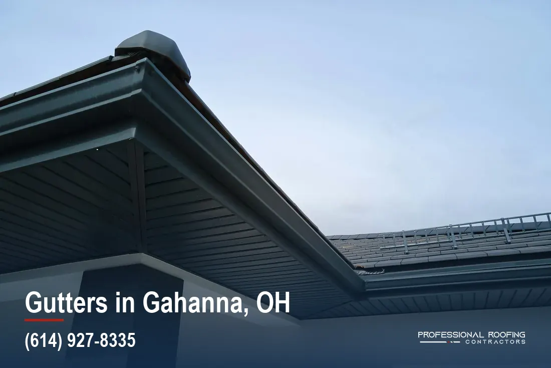 Seamless Gutters Built for Gahanna’s Wooded, Hilly Lots