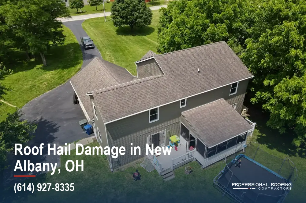 Roof Hail Damage in New Albany, Ohio, Handled Right
