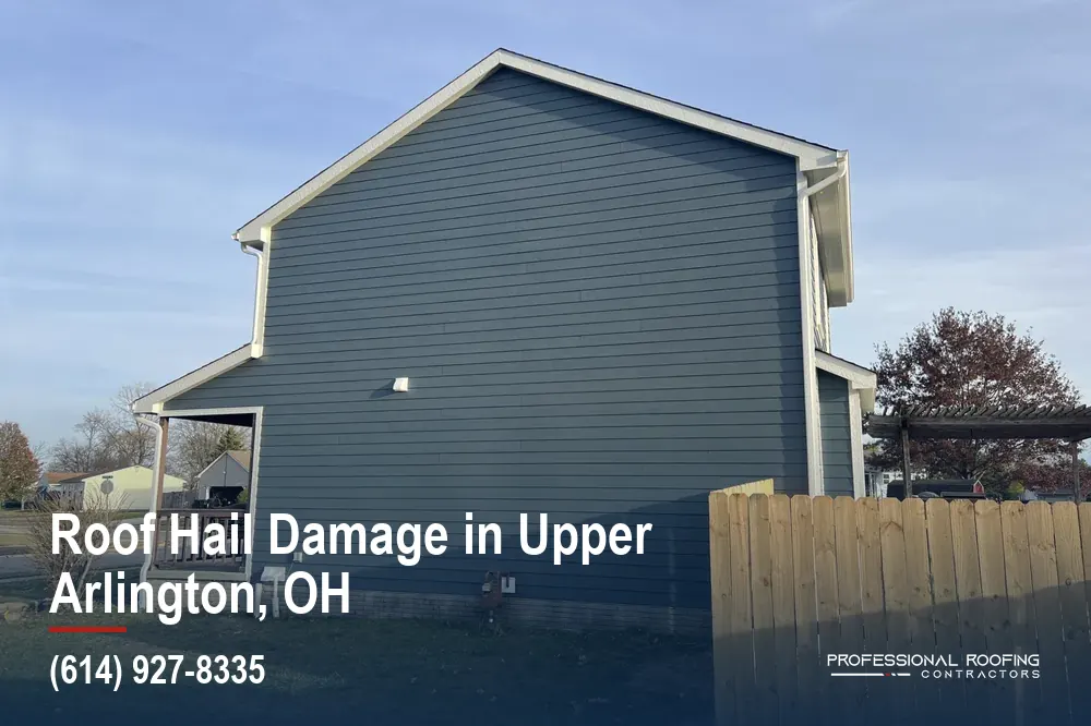 Roof Hail and Wind Damage in Upper Arlington’s Older Roofs