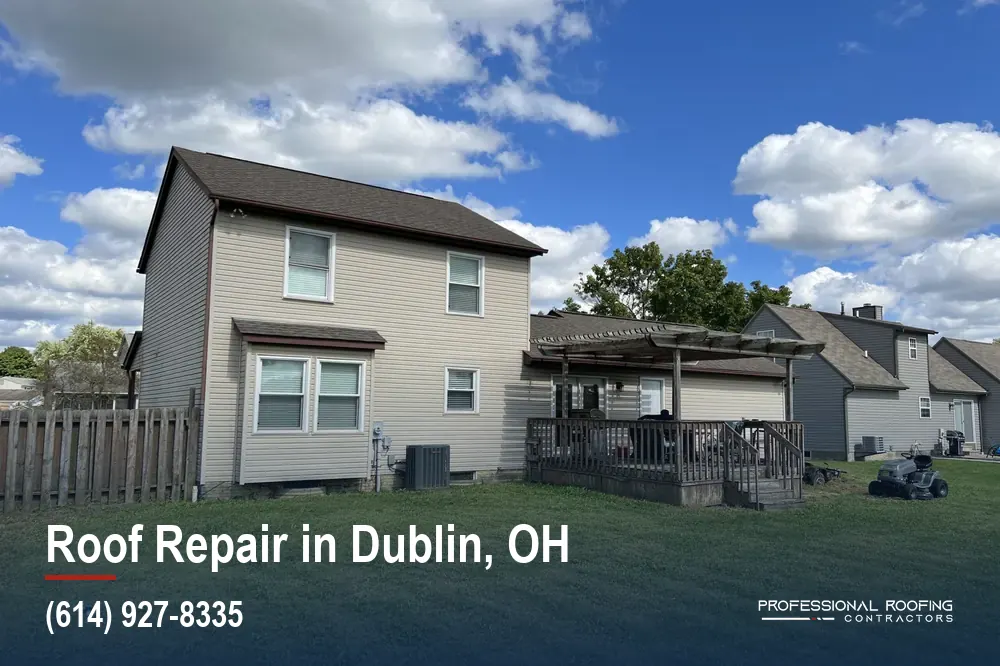Roof Repair That Keeps Your Dublin, Ohio Home Sharp