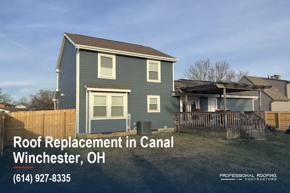 Roof Replacement for Canal Winchester’s Village and New Homes