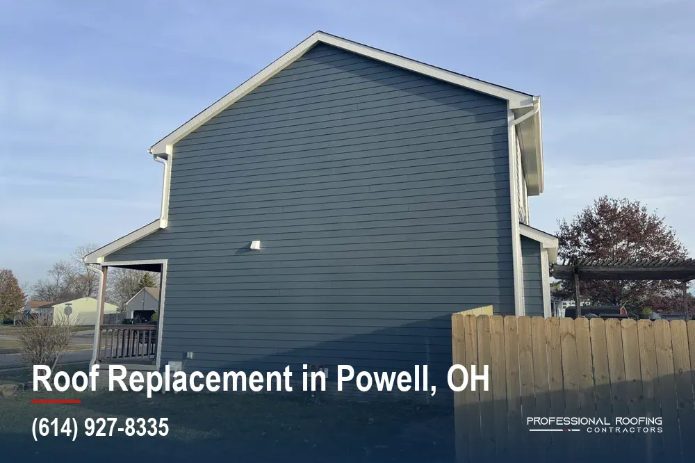 Roof Replacement for the Newer Subdivisions of Powell, Ohio