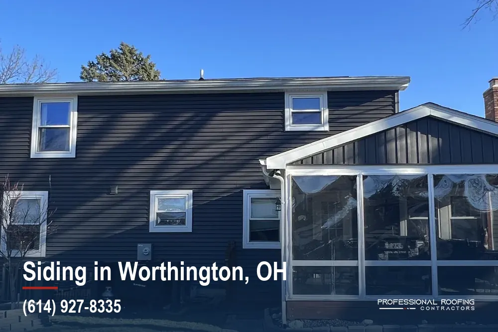 Siding That Suits the Colonial Character of Worthington, OH