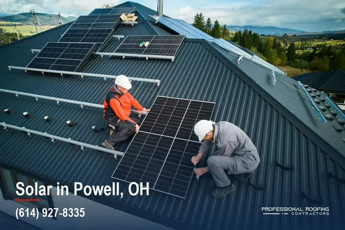Solar That Makes the Most of Powell, Ohio and Its Open, Sunny Roofs